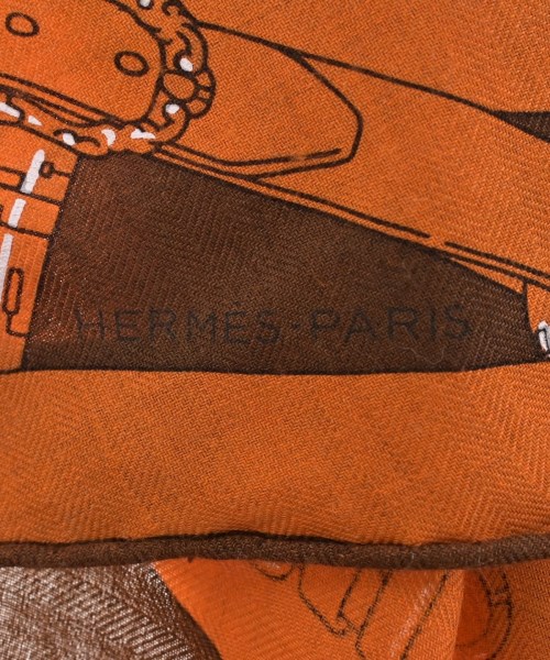 HERMES（エルメス）ストール オレンジ サイズ:- レディース/2200653047041