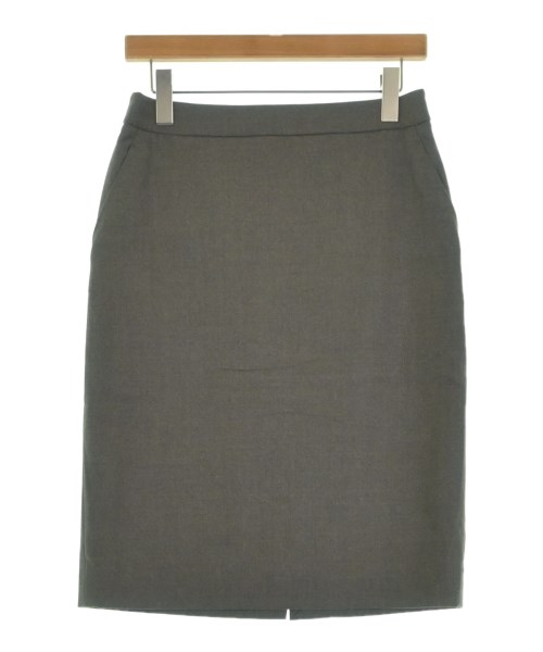 HERMES(エルメス)ひざ丈スカート グレー サイズ:38(S位)/2200653075198