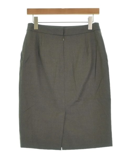 HERMES（エルメス）ひざ丈スカート グレー サイズ:38(S位) レディース/2200653075198