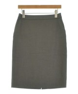HERMES（エルメス）ひざ丈スカート グレー サイズ:38(S位) レディース/2200653075198