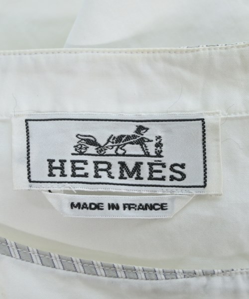 HERMES（エルメス）カジュアルシャツ 白 サイズ:37(XS位) メンズ/2200653244082