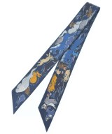 HERMES（エルメス）バンダナ・スカーフ 紺 サイズ:- レディース/2200653734132