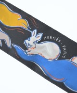 HERMES（エルメス）バンダナ・スカーフ 黒 サイズ:- レディース/2200653734149
