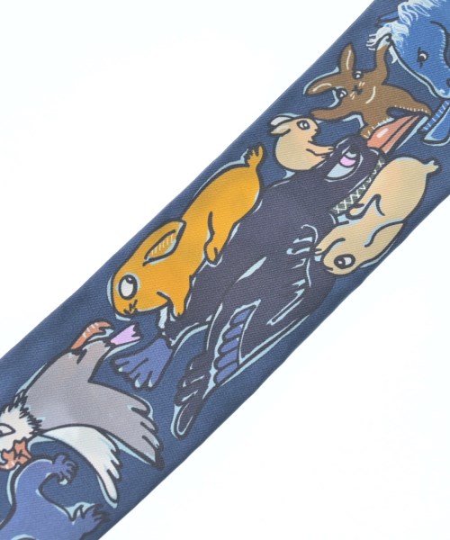 HERMES（エルメス）バンダナ・スカーフ 紺 サイズ:- レディース/2200653734156