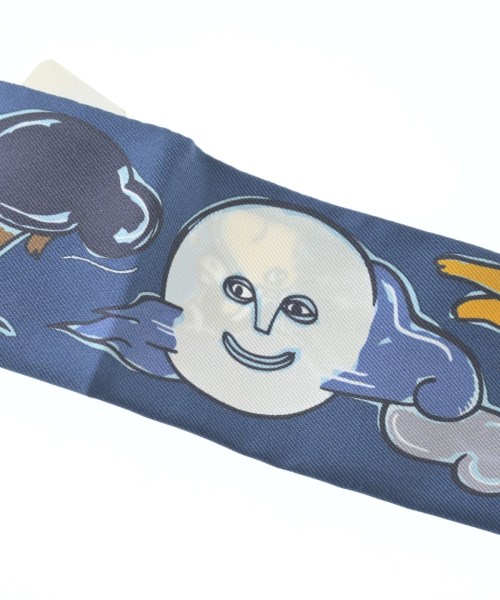 HERMES（エルメス）バンダナ・スカーフ 紺 サイズ:- レディース/2200653734156