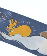 HERMES（エルメス）バンダナ・スカーフ 紺 サイズ:- レディース/2200653734156