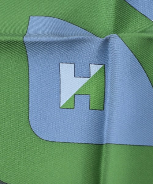 CHANEL（シャネル）バンダナ・スカーフ 緑 サイズ:90 レディース/2200653734200