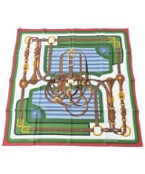 CHANEL（シャネル）バンダナ・スカーフ 緑 サイズ:90 レディース/2200653734200