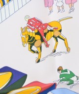 HERMES（エルメス）バンダナ・スカーフ 緑 サイズ:90 レディース/2200653734231