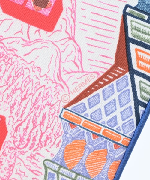 HERMES（エルメス）バンダナ・スカーフ ピンク サイズ:45 レディース/2200653734279