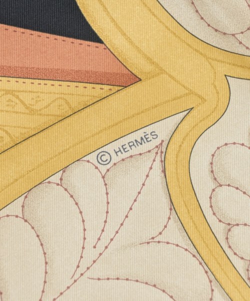 HERMES（エルメス）バンダナ・スカーフ 黒 サイズ:90 レディース/2200653734286