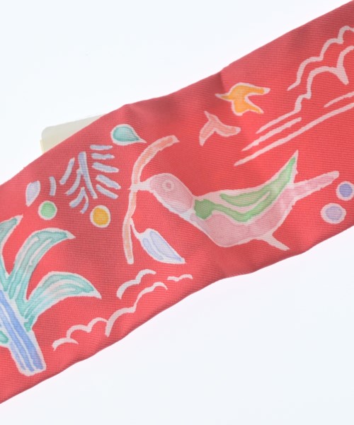 HERMES（エルメス）バンダナ・スカーフ 赤 サイズ:- レディース/2200653734323