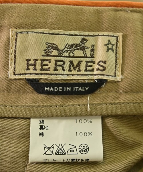 HERMES（エルメス）スラックス ベージュ サイズ:50(XL位) メンズ/2200653901022