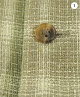 HERMES（エルメス）ドレスシャツ カーキ サイズ:48(L位) メンズ/2200646201092