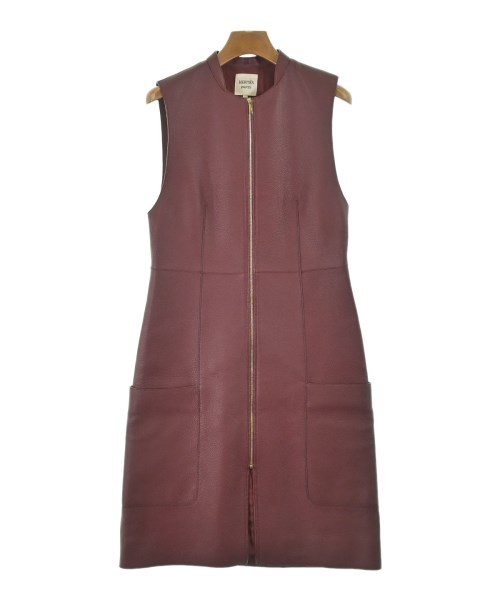 HERMES(エルメス)ワンピース 赤 サイズ:34(XXS位)/2200647156018
