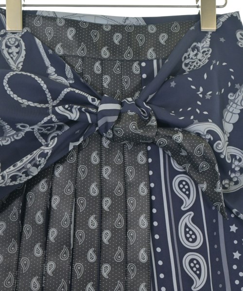 HERMES（エルメス）ひざ丈スカート 黒 サイズ:34(XXS位) レディース/2200647156032