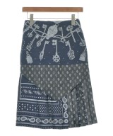 HERMES（エルメス）ひざ丈スカート 黒 サイズ:34(XXS位) レディース/2200647156032