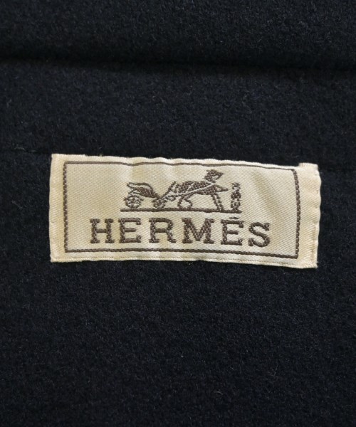 HERMES（エルメス）チェスターコート 紺 サイズ:48(L位) メンズ/2200648691013