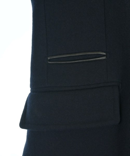 HERMES（エルメス）チェスターコート 紺 サイズ:48(L位) メンズ/2200648691013