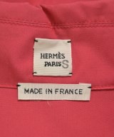 HERMES（エルメス）カジュアルシャツ 赤 サイズ:34(XXS位) レディース/2200654318034