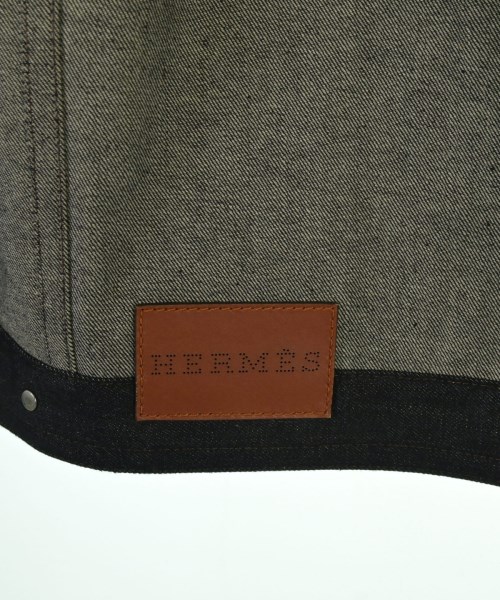 HERMES（エルメス）デニムジャケット 紺 サイズ:50(XL位) メンズ/2200654329016