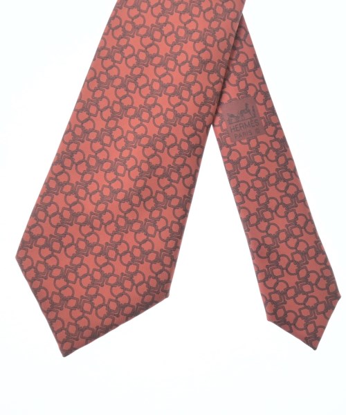 HERMES（エルメス）ネクタイ オレンジ サイズ:- メンズ/2200654422045
