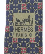 HERMES（エルメス）ネクタイ 紺 サイズ:- メンズ/2200696846014
