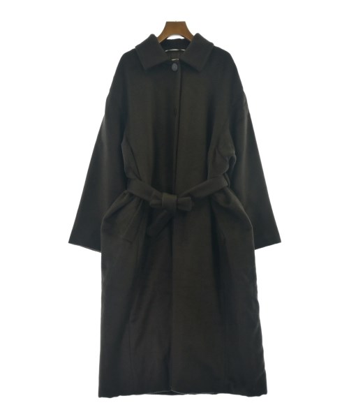 HERMES（エルメス）ステンカラーコート 茶 サイズ:40(M位) レディース/2200702946011