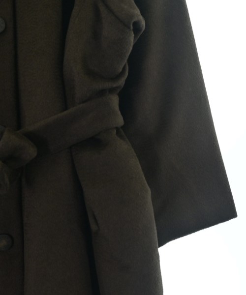 HERMES（エルメス）ステンカラーコート 茶 サイズ:40(M位) レディース/2200702946011