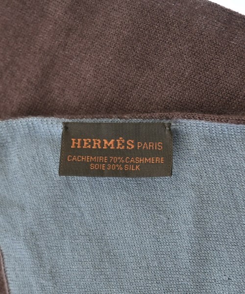 HERMES（エルメス）マフラー 茶 サイズ:- メンズ/2200703268266