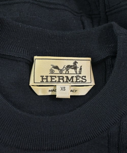 HERMES（エルメス）ニット・セーター 紺 サイズ:XS メンズ/2200703421050