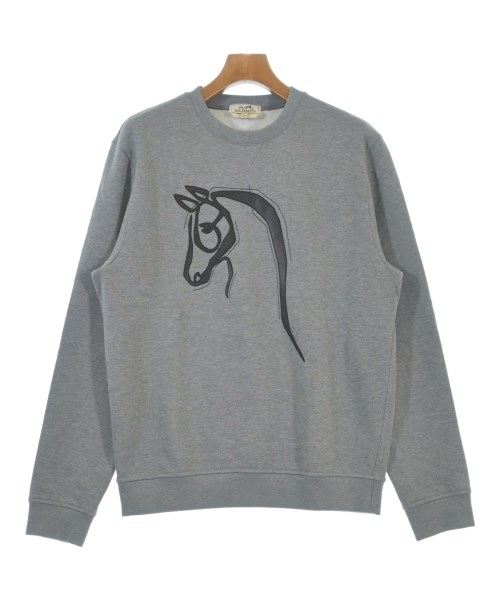 HERMES(エルメス)スウェット グレー サイズ:M/2200703399021