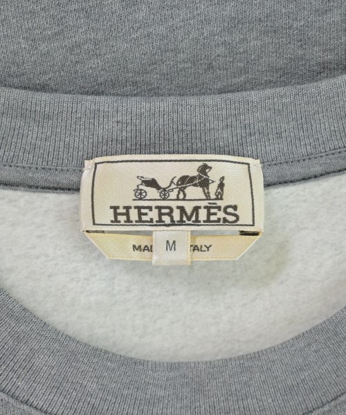 HERMES（エルメス）スウェット グレー サイズ:M メンズ/2200703399021
