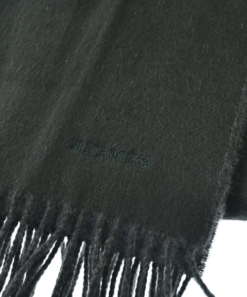HERMES（エルメス）マフラー 緑 サイズ:- メンズ/2200703754035