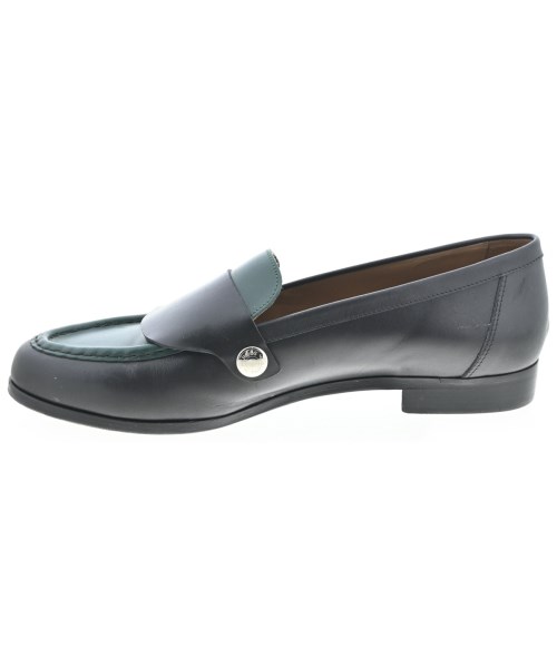 HERMES（エルメス）ドレスシューズ/ローファー 黒 サイズ:EU37 1/2(24cm位) レディース/2200703804020