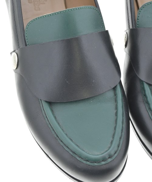 HERMES（エルメス）ドレスシューズ/ローファー 黒 サイズ:EU37 1/2(24cm位) レディース/2200703804020