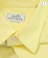 HERMES（エルメス）カジュアルシャツ 黄 サイズ:40(L位) メンズ/2200703876126
