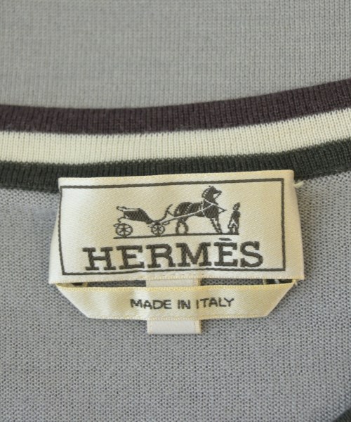 HERMES（エルメス）ニット・セーター グレー サイズ:L メンズ/2200704065024