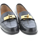 HERMES（エルメス）ドレスシューズ/ローファー 黒 サイズ:EU35 1/2(22cm位) レディース/2200704104020