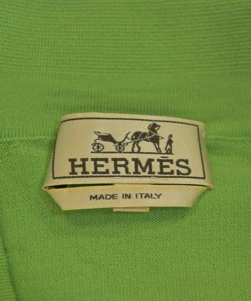 HERMES（エルメス）ニット・セーター 緑 サイズ:M メンズ/2200704435285