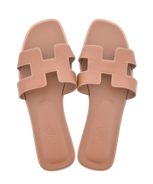 HERMES（エルメス）サンダル 茶 サイズ:EU38(24.5cm位) レディース/2200702484056