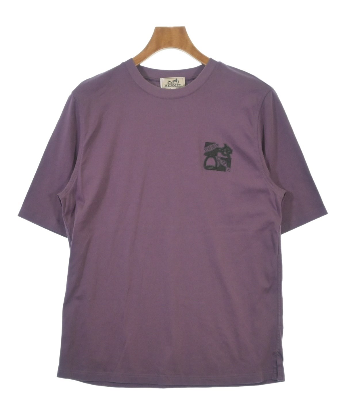 HERMES 　Tシャツ　 Mサイズ　新品未使用 HERMES（エルメス）Tシャツ・カットソー 紫 サイズ:M メンズ