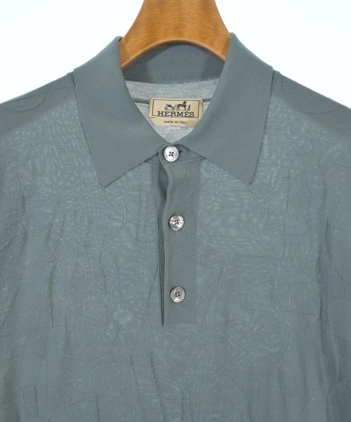 HERMES（エルメス）ニット・セーター グレー サイズ:M メンズ/2200705174039