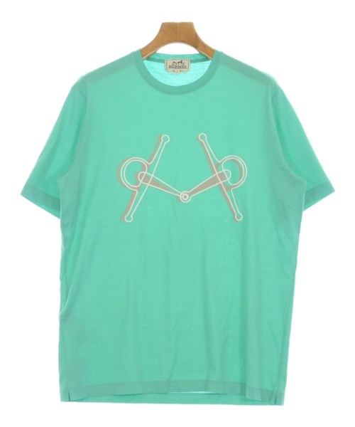 HERMES（エルメス）Tシャツ・カットソー 緑 サイズ:L メンズ