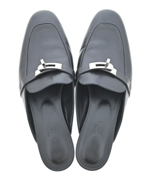 HERMES（エルメス）サンダル 黒 サイズ:EU38 1/2(25cm位) レディース/2200705806022