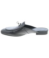 HERMES（エルメス）サンダル 黒 サイズ:EU38 1/2(25cm位) レディース/2200705806022