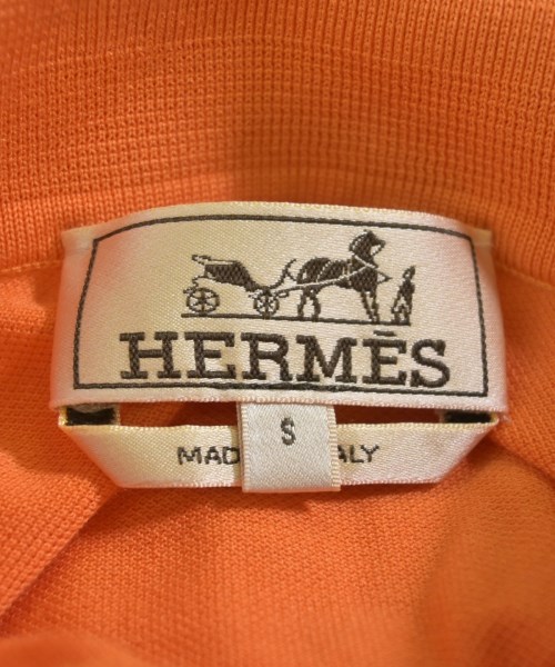 HERMES（エルメス）ポロシャツ オレンジ サイズ:S メンズ/2200703787040