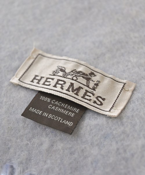 HERMES（エルメス）マフラー 青 サイズ:- メンズ/2200706129069