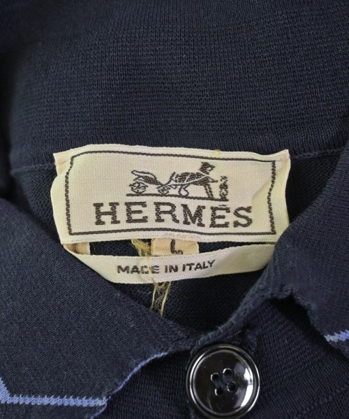 HERMES（エルメス）ニット・セーター 紺 サイズ:L メンズ/2200706312164