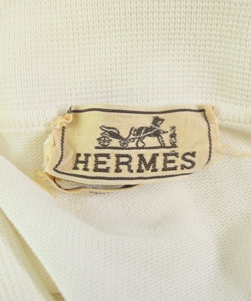 HERMES（エルメス）ポロシャツ 白 サイズ:M メンズ/2200706332018